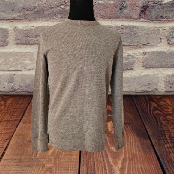 EDDIE BAUER OUTDOOR MEN'S LONG SLEEVE CREW NECK PULLOVER SWEATER - SIZE MEDIUM - Picture 3 of 7